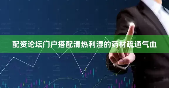 配资论坛门户搭配清热利湿的药材疏通气血